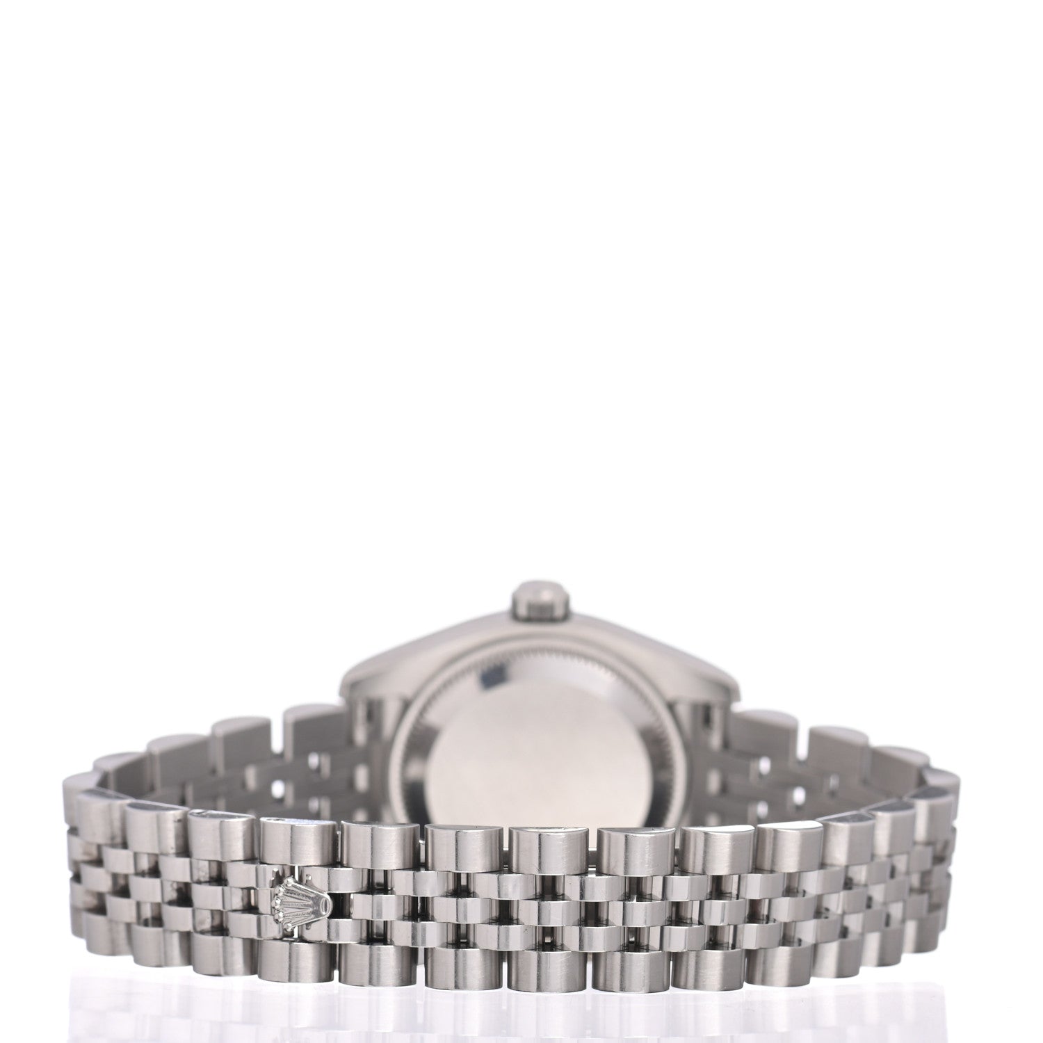 Rolex Stainless Steel 18K White Gold Diamond 26mm Oyster Perpetual Datejust Watch Sodalite 179174 3 of 4