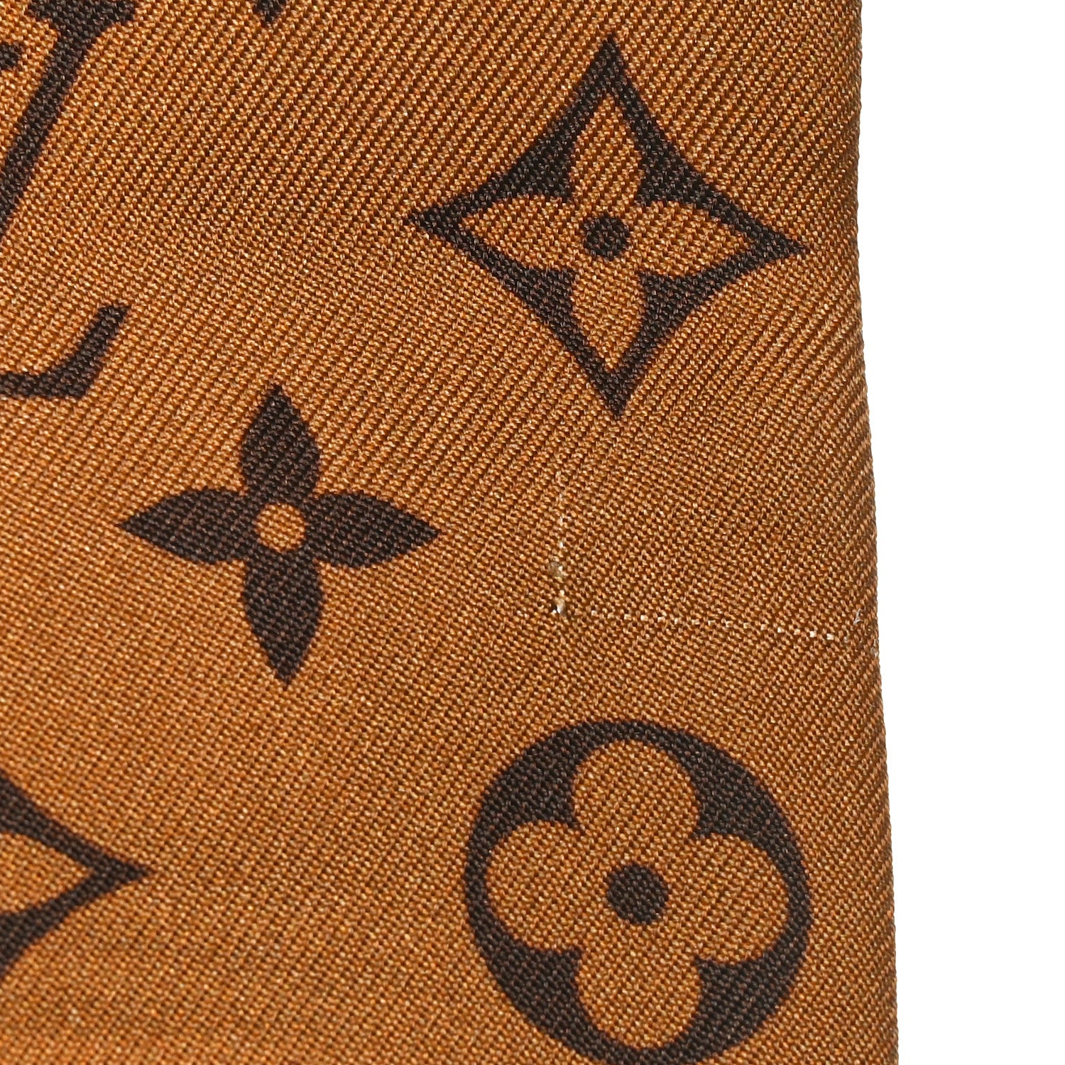 Louis Vuitton Silk Monogram Lock It Bandeau Brown 6 of 6