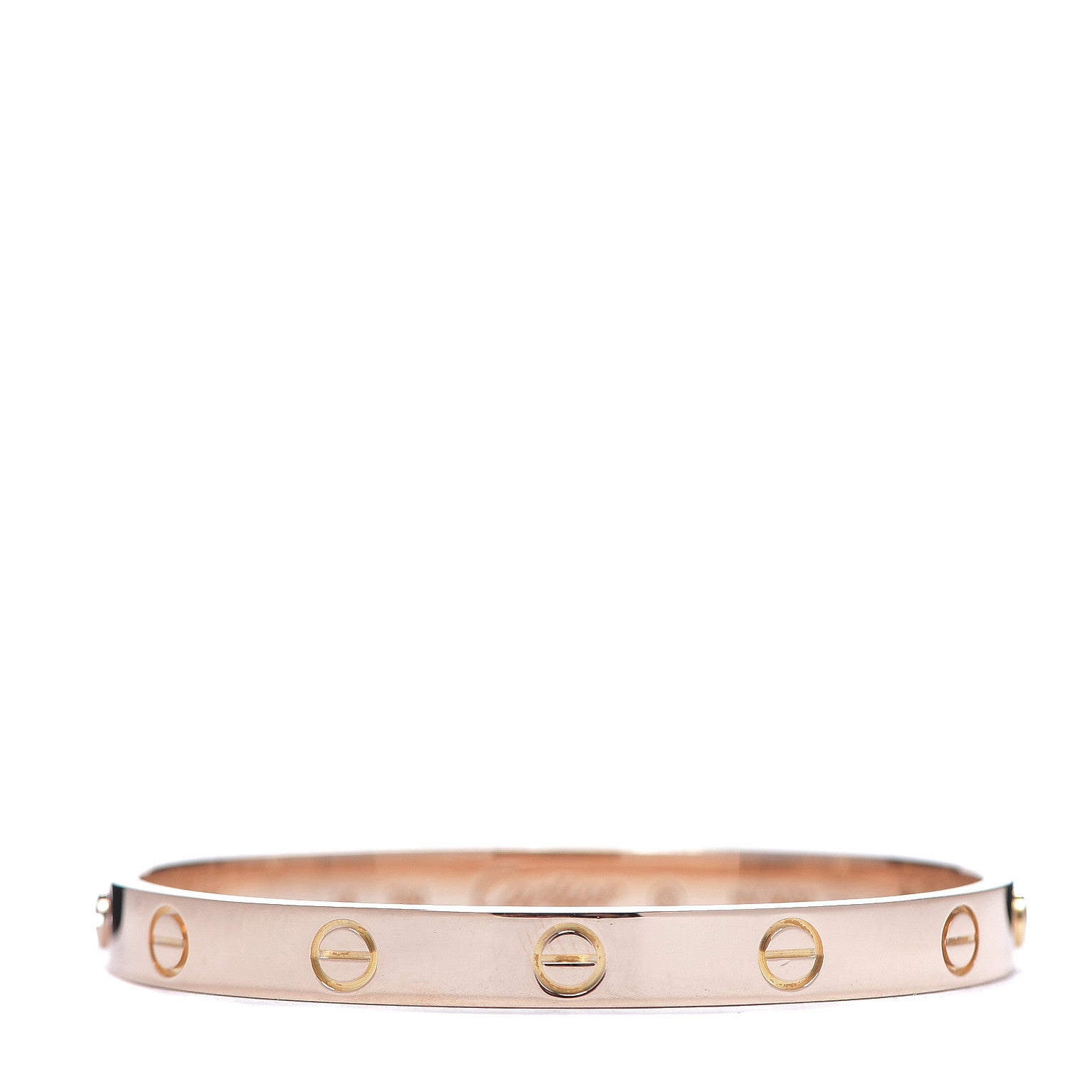 Cartier 18K Pink Gold LOVE Bracelet 16 1 of 7