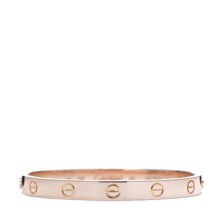 Cartier 18K Pink Gold LOVE Bracelet 16 1 of 7
