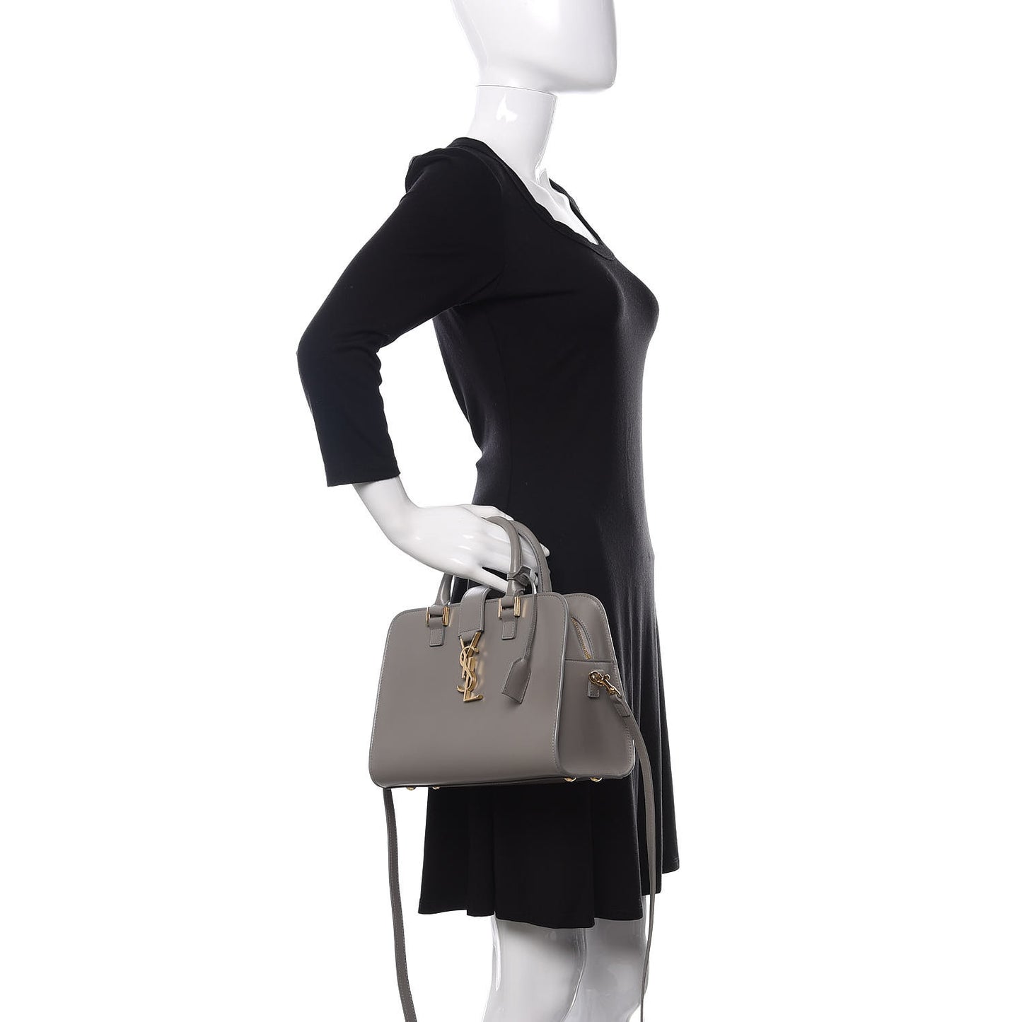 Calfskin Small Monogram Cabas Fog