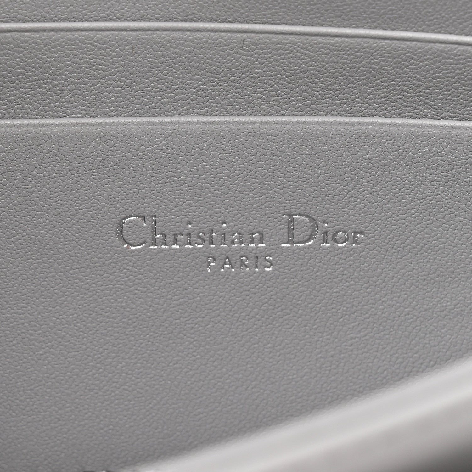 Christian Dior Iridescent Metallic Lambskin Cannage Mini My Dior Bag Silver 7 of 13