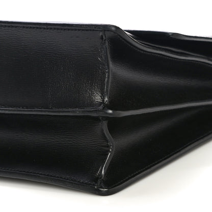 Saint Laurent Calfskin Medium Monogram Sunset Black 10 of 12
