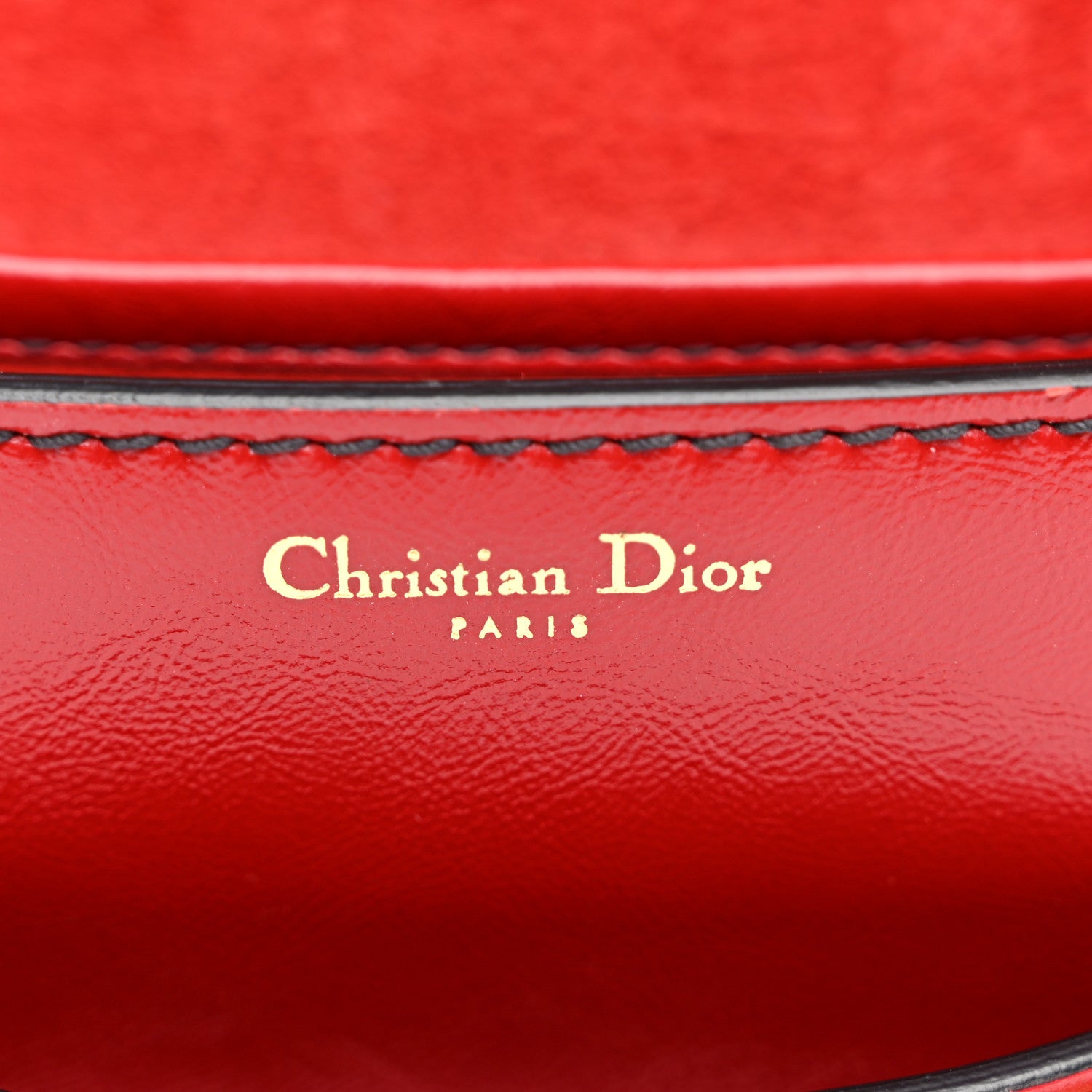 Christian Dior Calfskin Mini J'Adior Chain Flap Bag Spicy Red 6 of 11