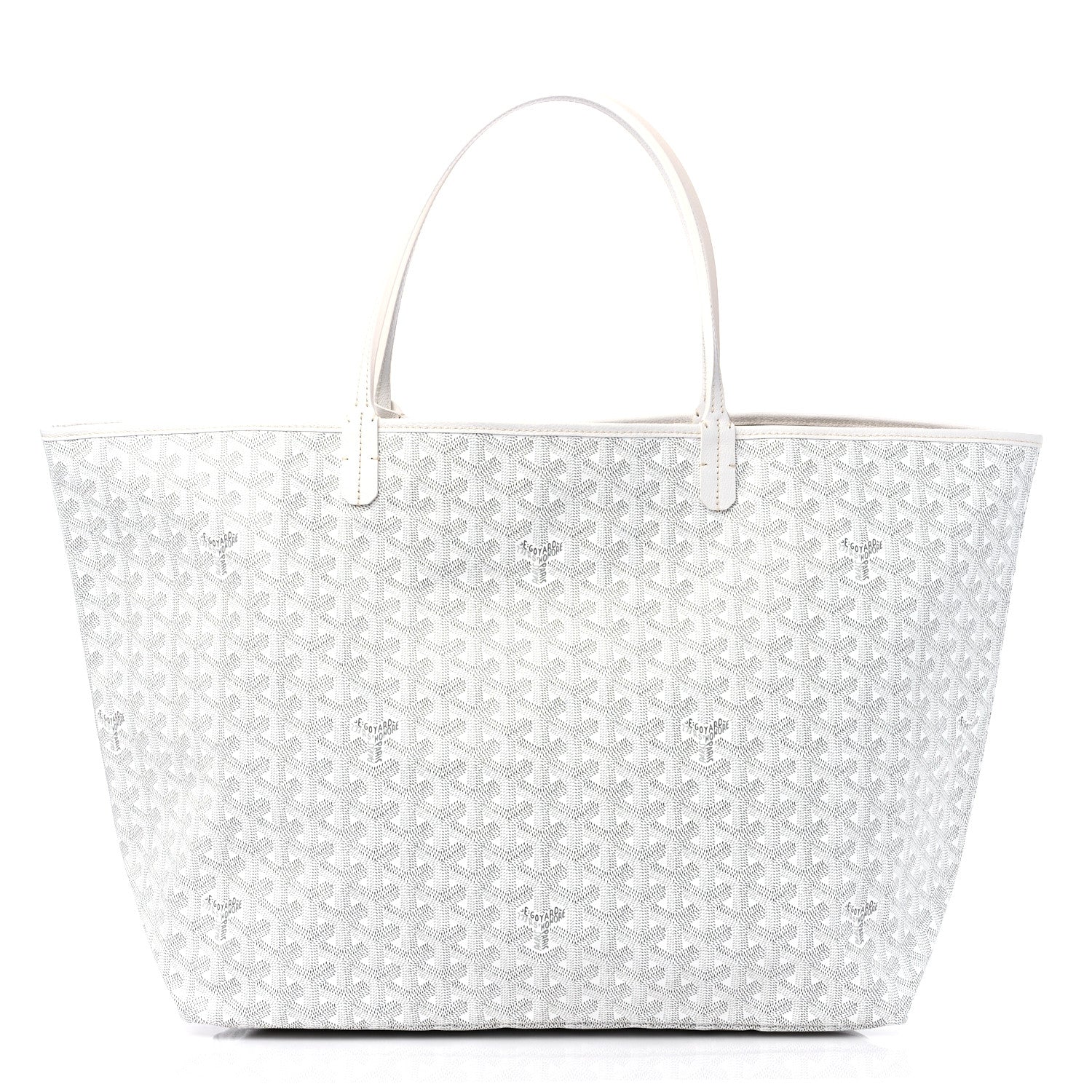 Goyard Goyardine Saint Louis GM White 3 of 9