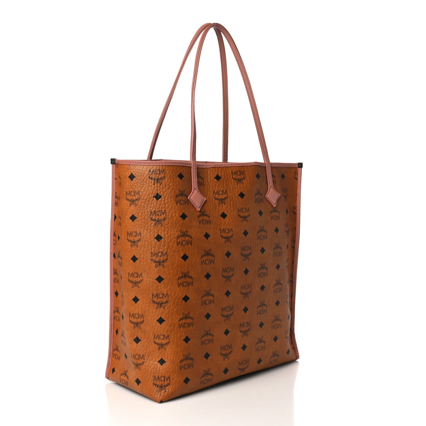 Visetos Kira North South Shopper Tote Cognac Orange