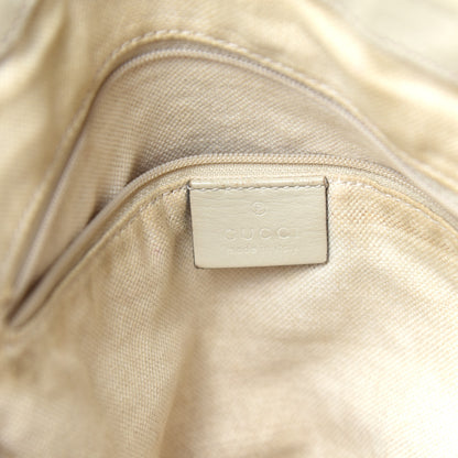 Gucci Monogram Margaux Calfskin Medium Sukey Top Handle Bag Beige Ebony Mystic White 6 of 13
