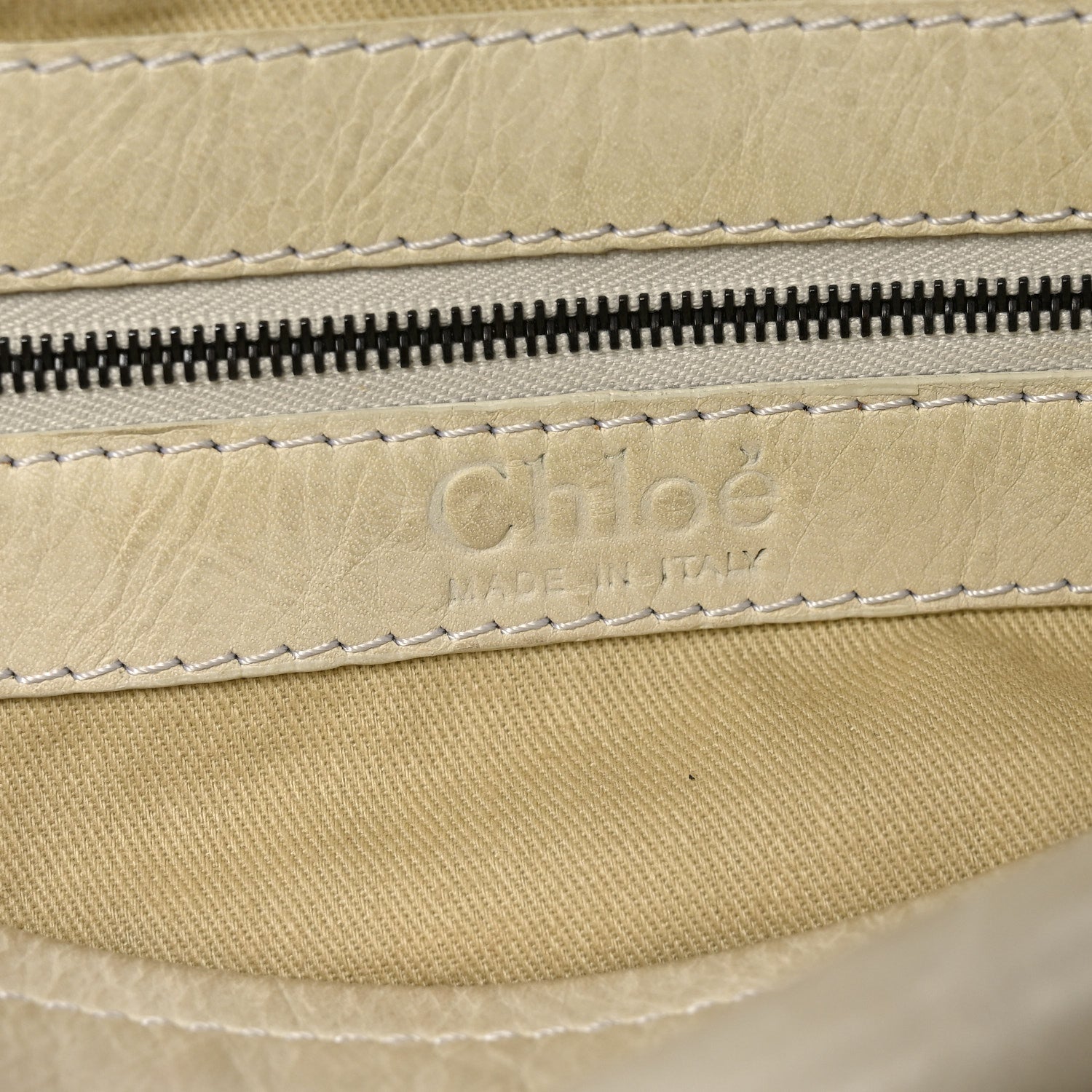 Chloe Calfskin Silverado Shoulder Bag Ivory 5 of 9