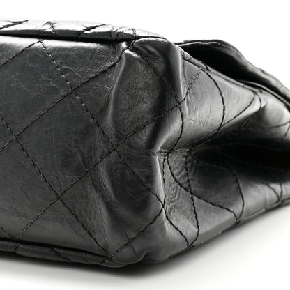 Chanel Aged Calfskin Quilted 2.55 Reissue 227 Flap Black 10 of 13