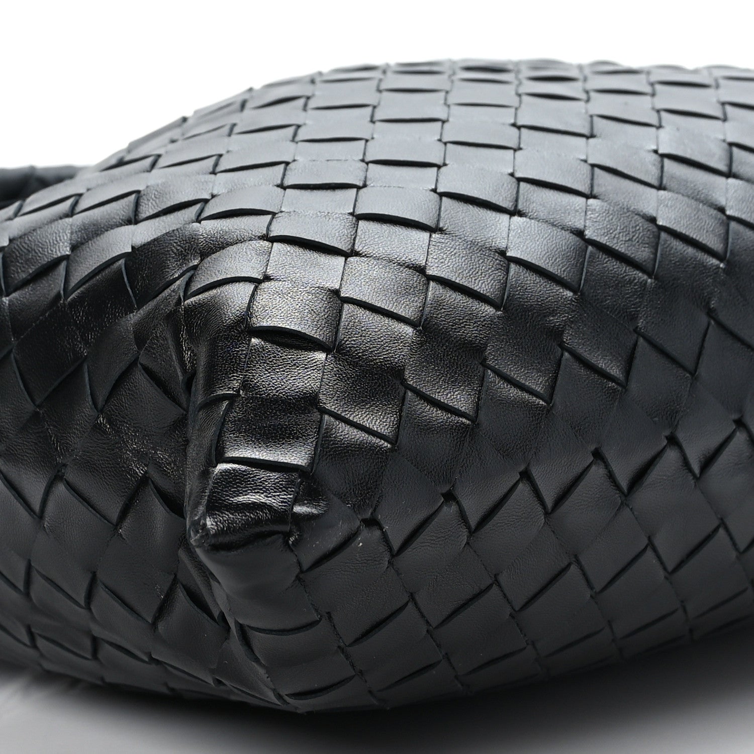 Bottega Veneta Calfskin Intrecciato Small Hop Black 7 of 8