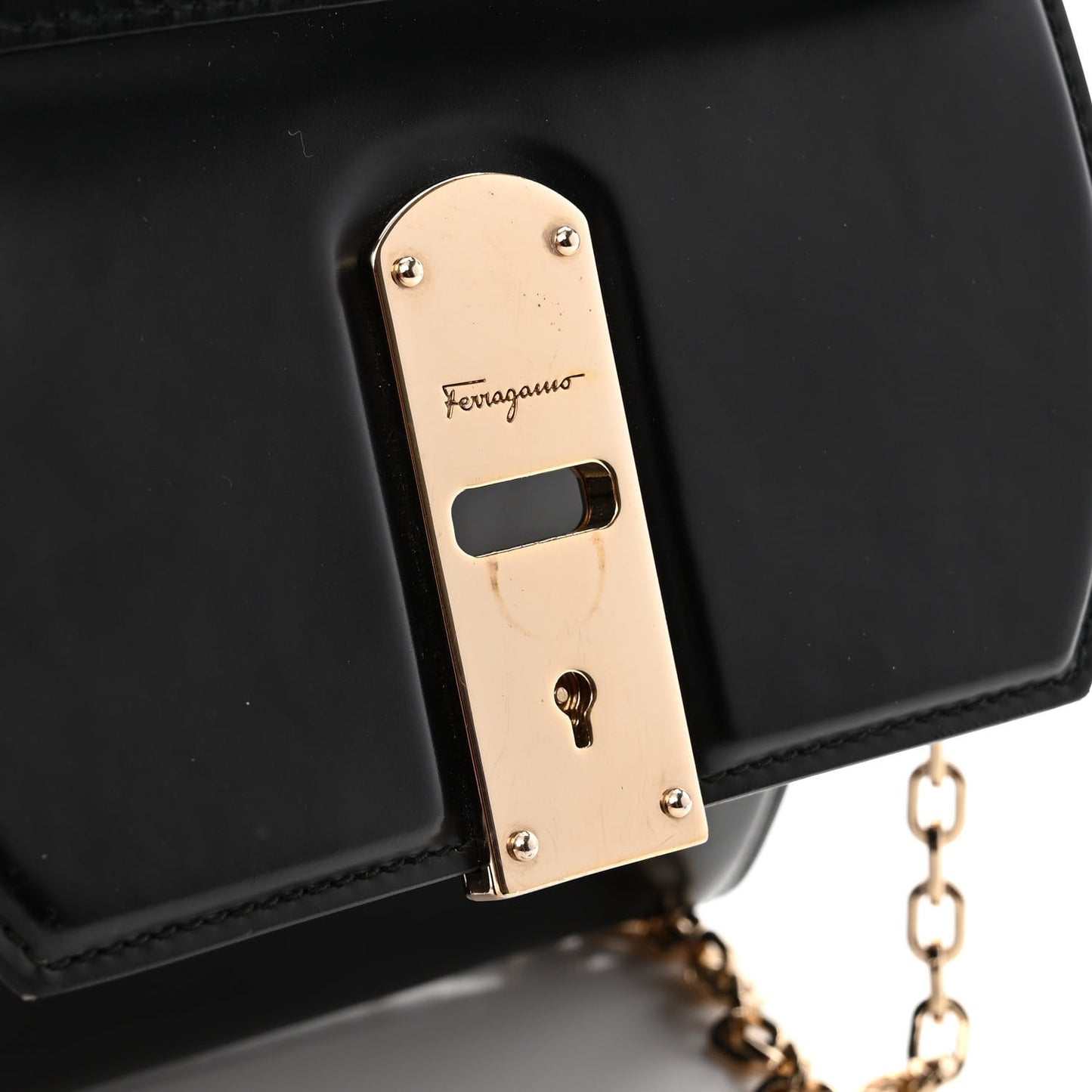 Smooth Calfskin Small Boxyz Black