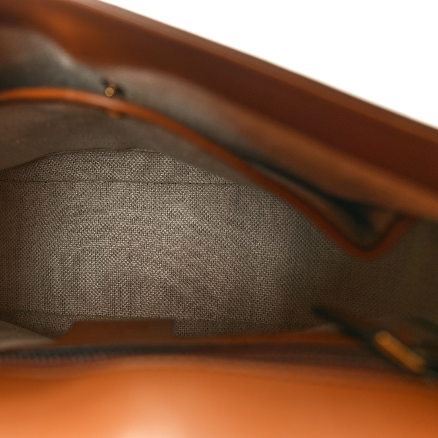 Monogram Medium Lady Web Shoulder Bag Beige Cuir