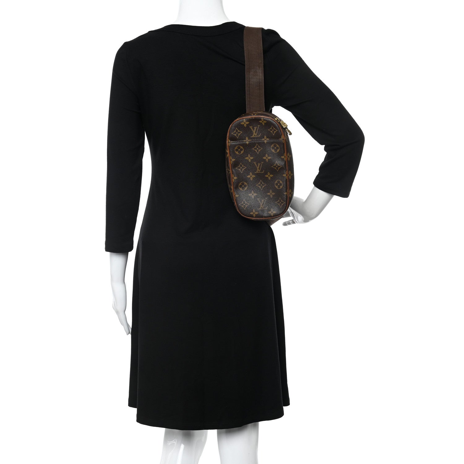 Louis Vuitton Monogram Pochette Gange 2 of 11