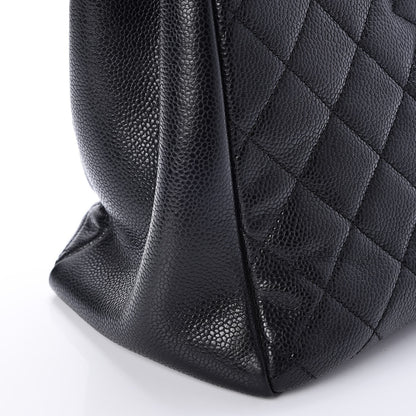 Chanel Caviar Quilted Grand Shopping Tote GST Black 8 of 10