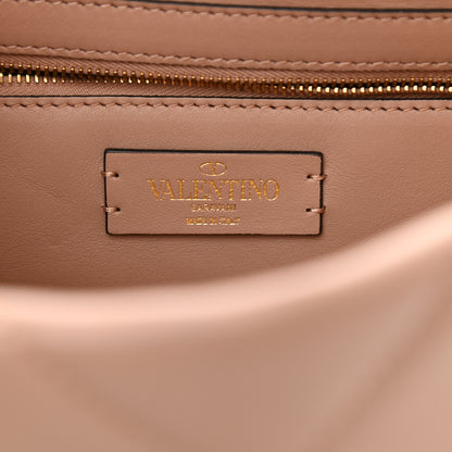 Valentino Garavani Nappa Large Roman Stud Shoulder Bag Rose Cannelle 6 of 11