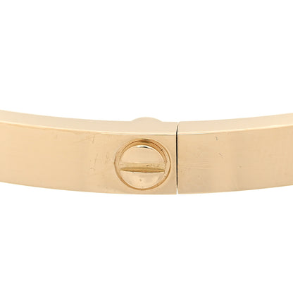 Cartier 18K Yellow Gold Small LOVE Bracelet 16 7 of 10
