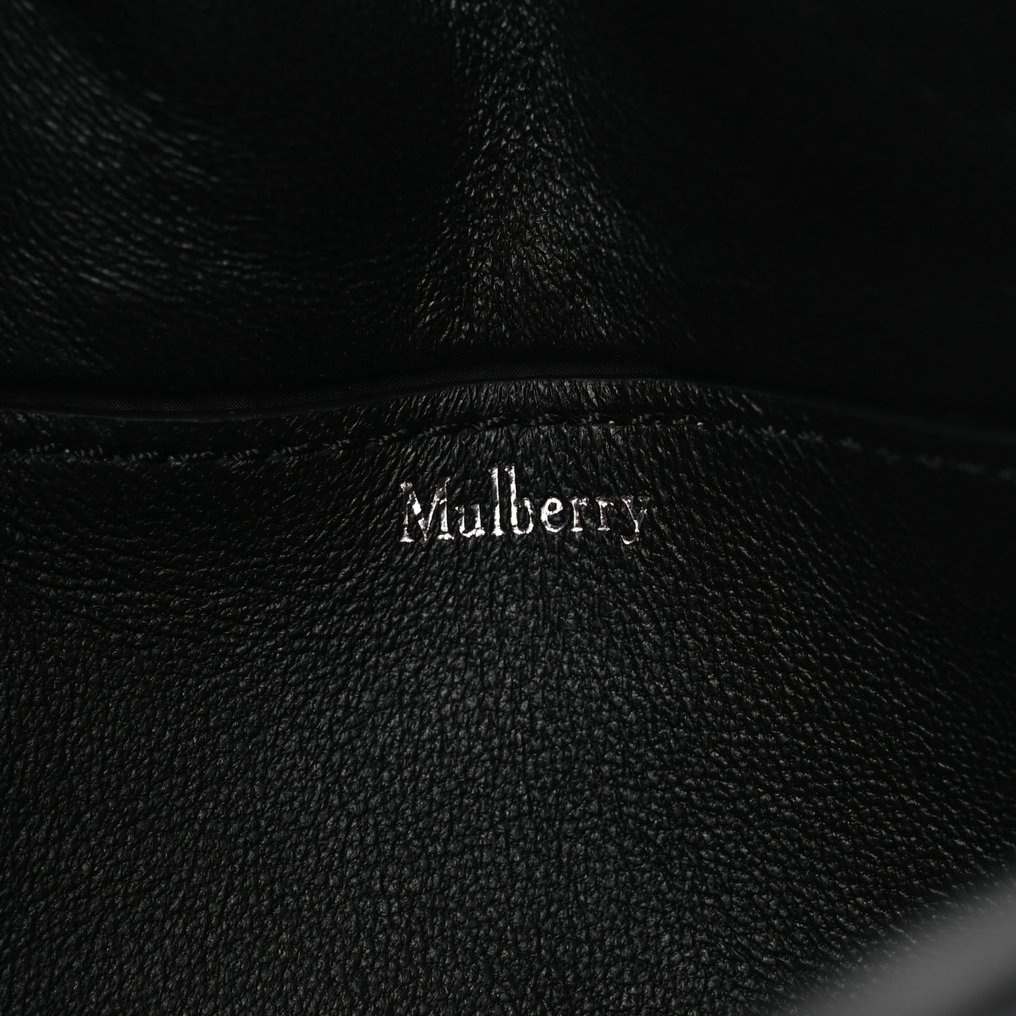 Nappa Pillow Quilted Little Softie Bag Black