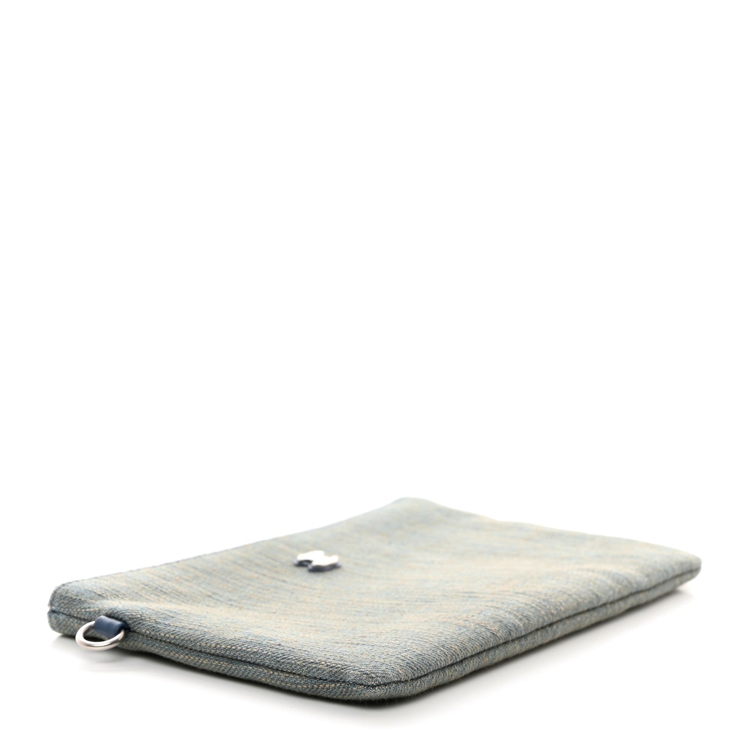 Chanel Denim Chanel 22 Removable Pouch Blue 4 of 6