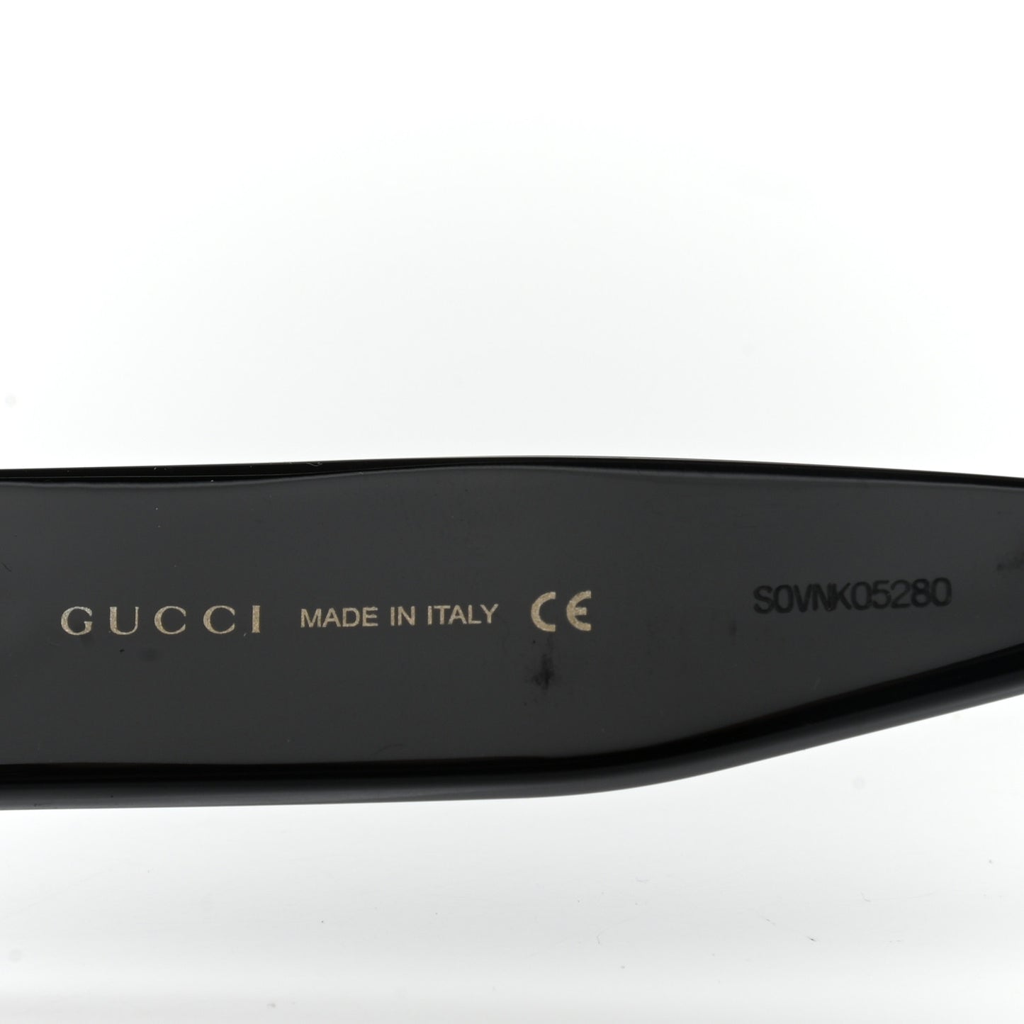 Acetate Aviator Sunglasses GG0668S Black