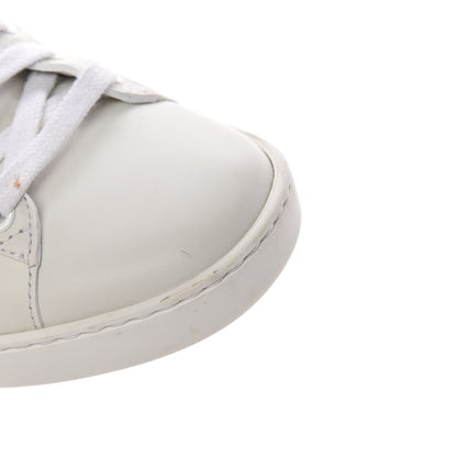 Gucci Calfskin Crocodile Web Womens Ace Sneakers 37 White Green 16 of 18