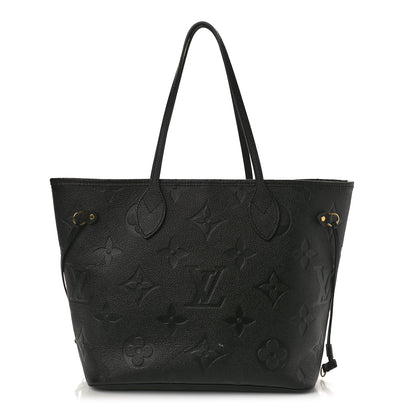 Louis Vuitton Empreinte Monogram Giant Neverfull MM Black 1 of 10