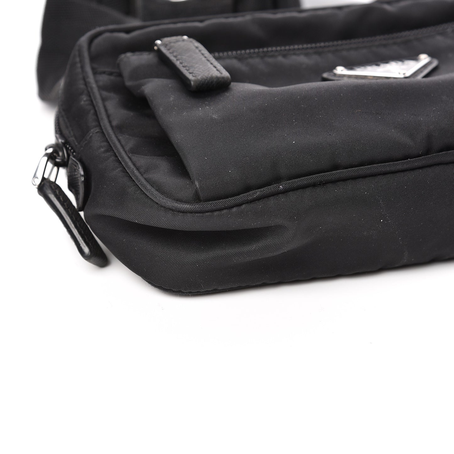 Tessuto Nylon Belt Bag Black