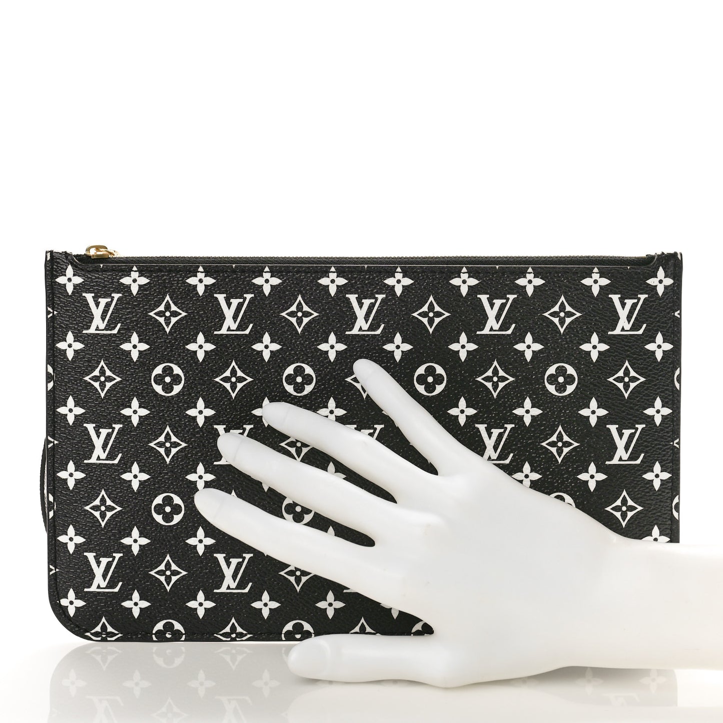 Monogram Giant Jungle Neverfull MM GM Pochette Black