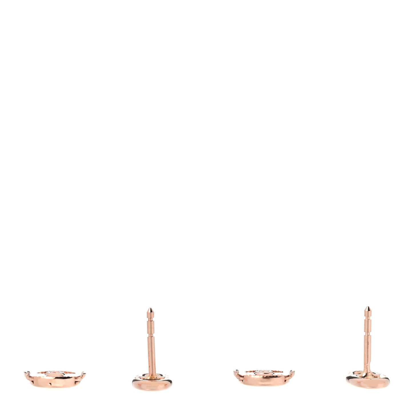 18K Rose Gold TPM Farandole Stud Earrings