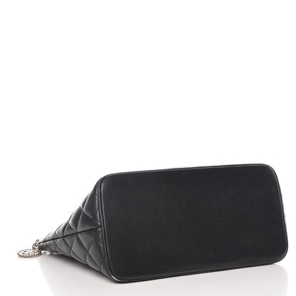 Chanel Caviar Quilted Medallion Tote Black 4 of 15