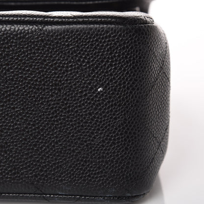 Chanel Caviar Quilted Jumbo Double Flap Black 9 of 11