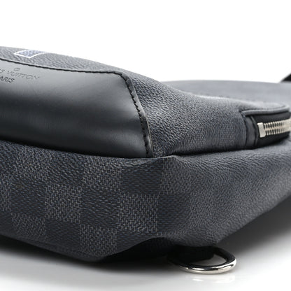 Louis Vuitton Damier Graphite Logo Avenue Sling Backpack 9 of 9