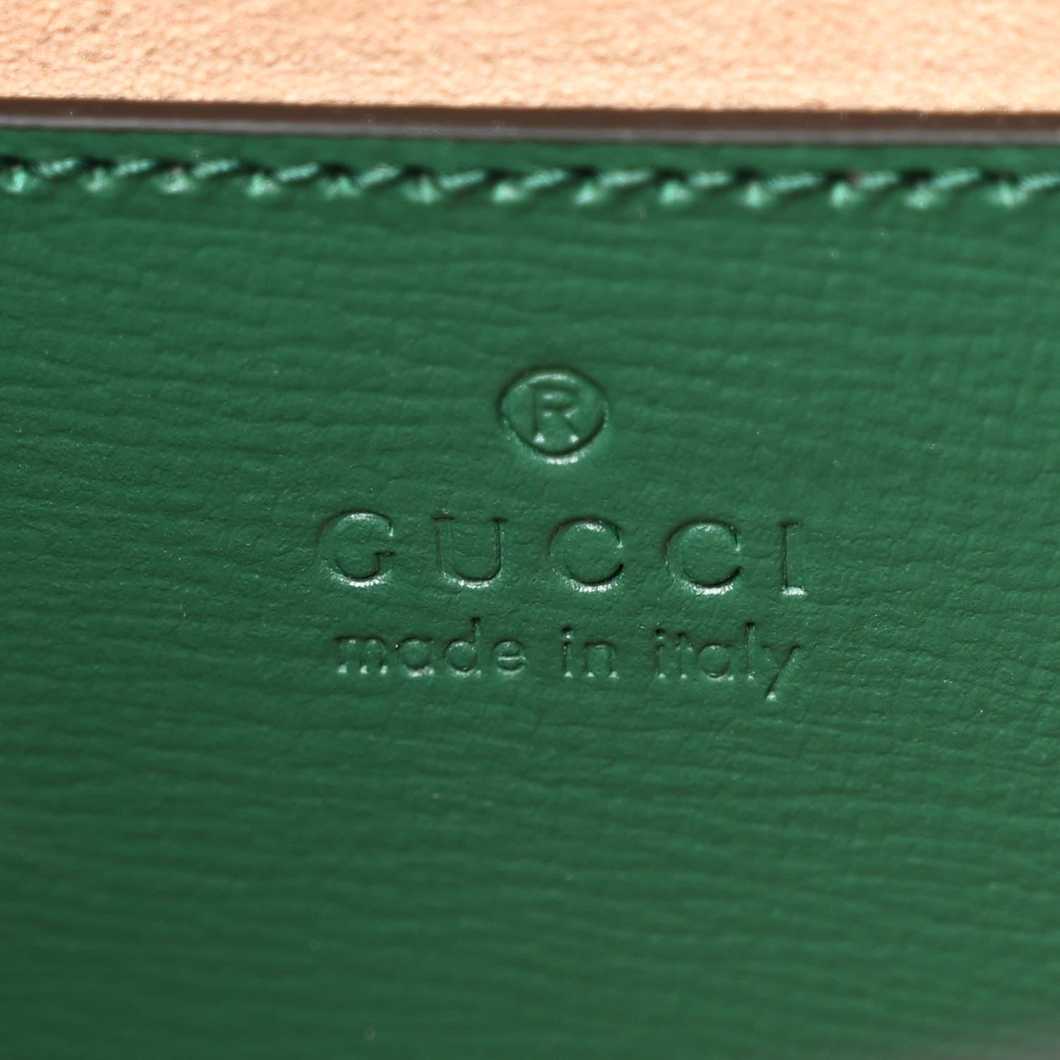 Gucci Azalea Calfskin Web Monochrome Mini Horsebit 1955 Chain Shoulder Bag Emerald 6 of 11