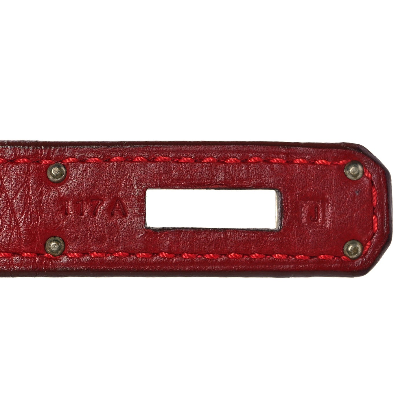 Taurillon Clemence Birkin 30 Rouge Vif