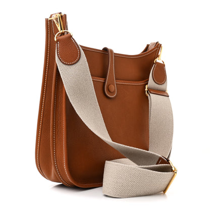 Hermes Barenia Evelyne III PM  Fauve 3 of 11