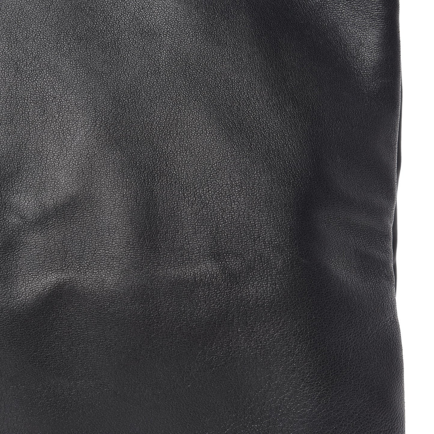 Lambskin Soft Trio Zipped Bag Black