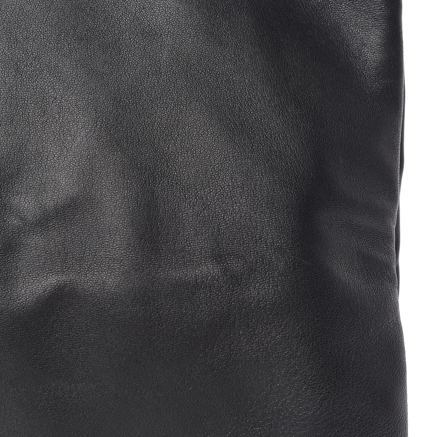 Celine Lambskin Soft Trio Zipped Bag Black 15 of 17