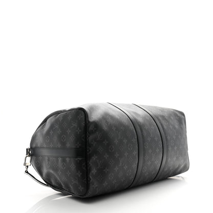 Louis Vuitton Monogram Eclipse Keepall Bandouliere 55 3 of 12