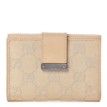 Gucci Monogram Card Case Beige 1 of 12