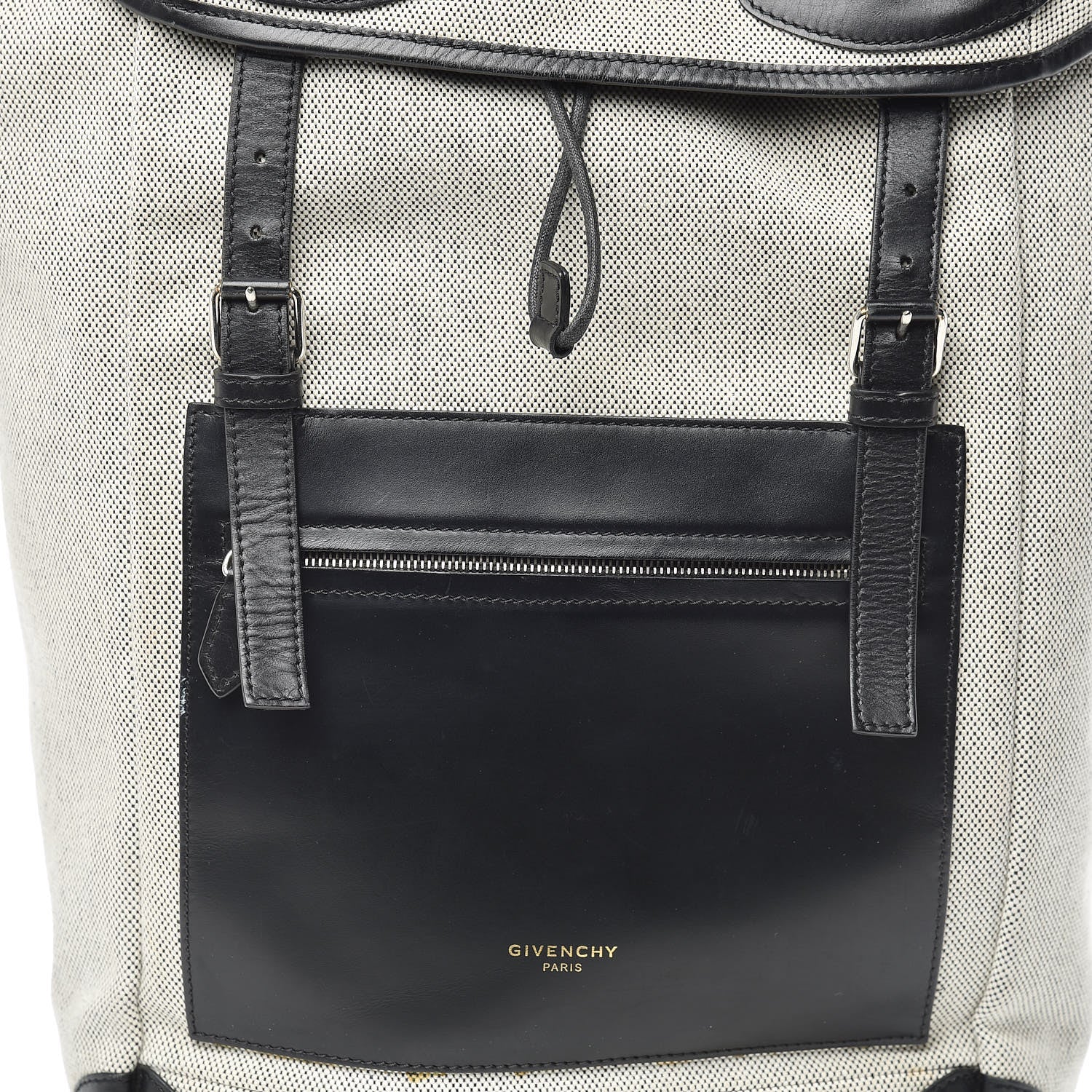 Givenchy Canvas Calfskin Rider Backpack Black 17 of 19