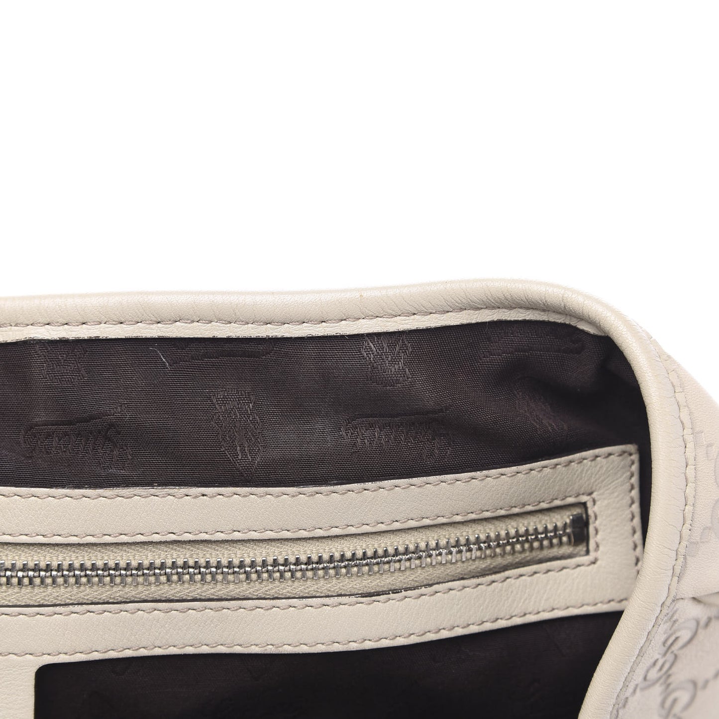 Guccissima Medium GG Twins Tote Off White