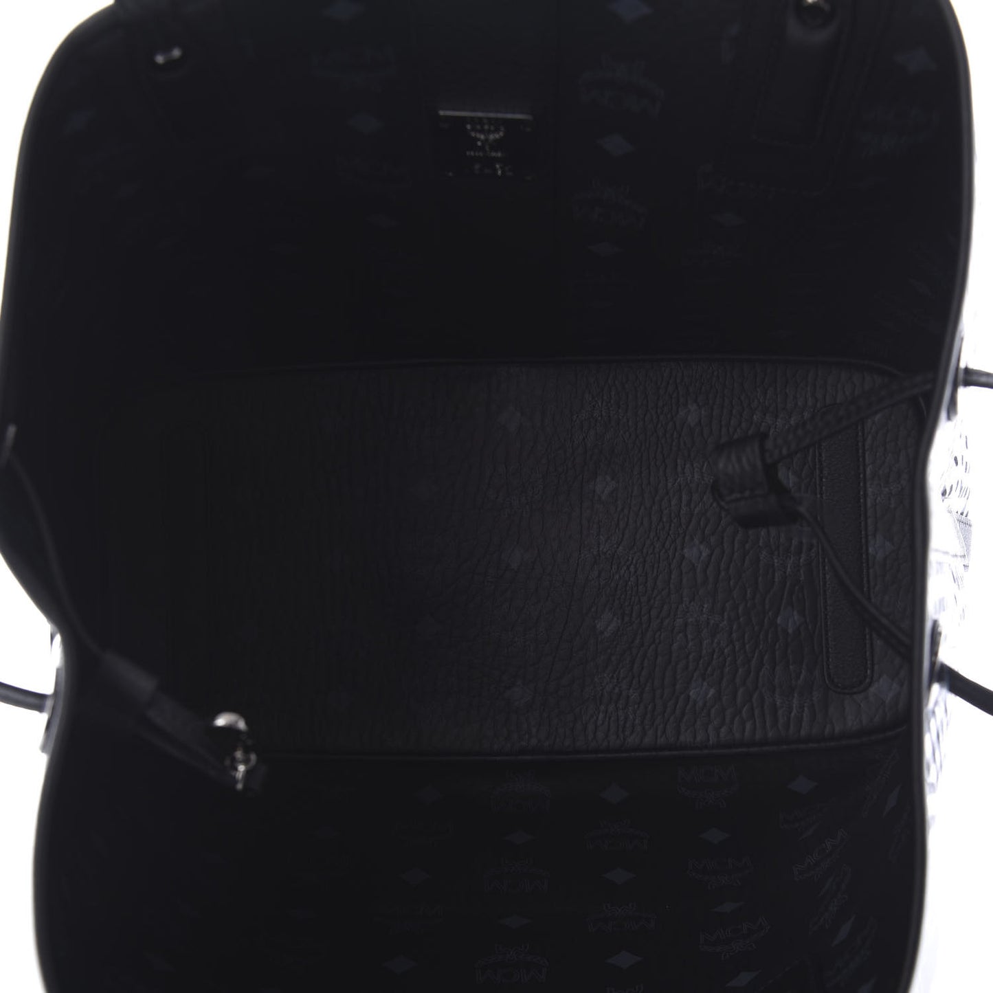 Visetos Medium Liz Reversible Shopper Tote Black