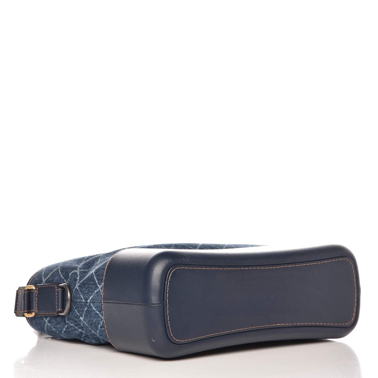 Chanel Denim Calfskin Medium Gabrielle Hobo Blue 6 of 10
