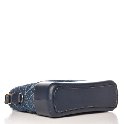 Chanel Denim Calfskin Medium Gabrielle Hobo Blue 6 of 10