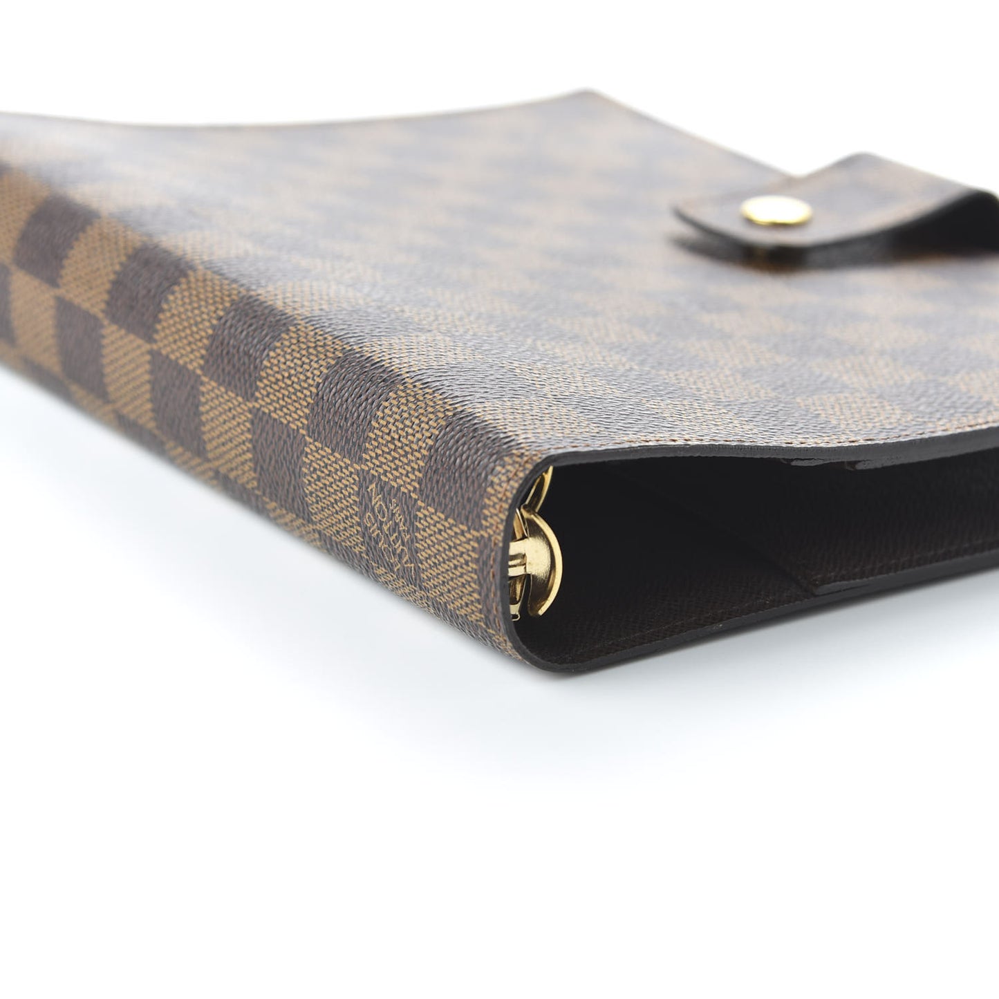 Damier Ebene Large Ring Agenda Cover