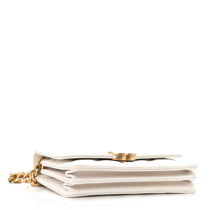 Chanel Caviar Quilted Mini Bracelet On Chain Wallet On Chain WOC White 4 of 11