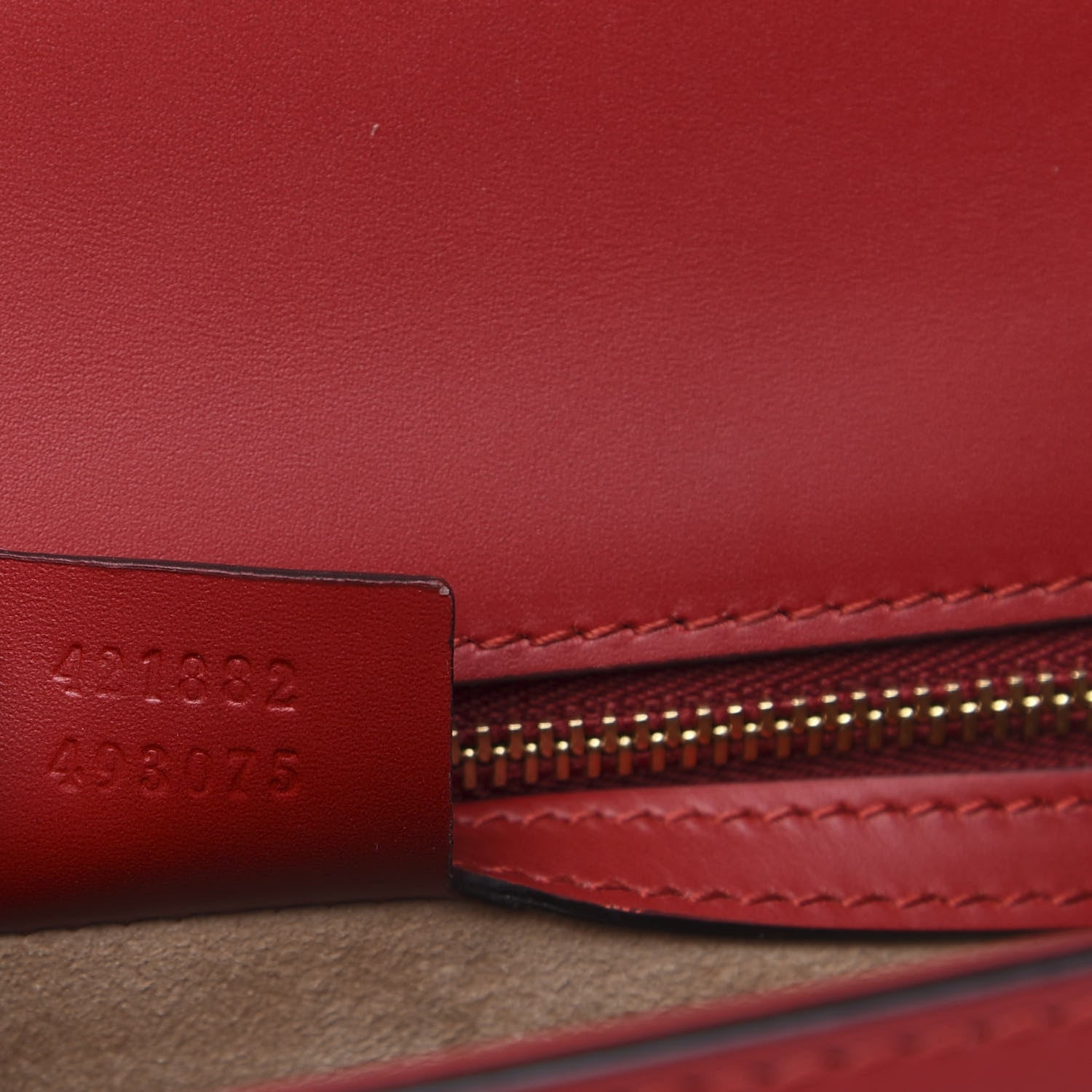 Gucci Calfskin Small Sylvie Shoulder Bag Hibiscus Red 7 of 11