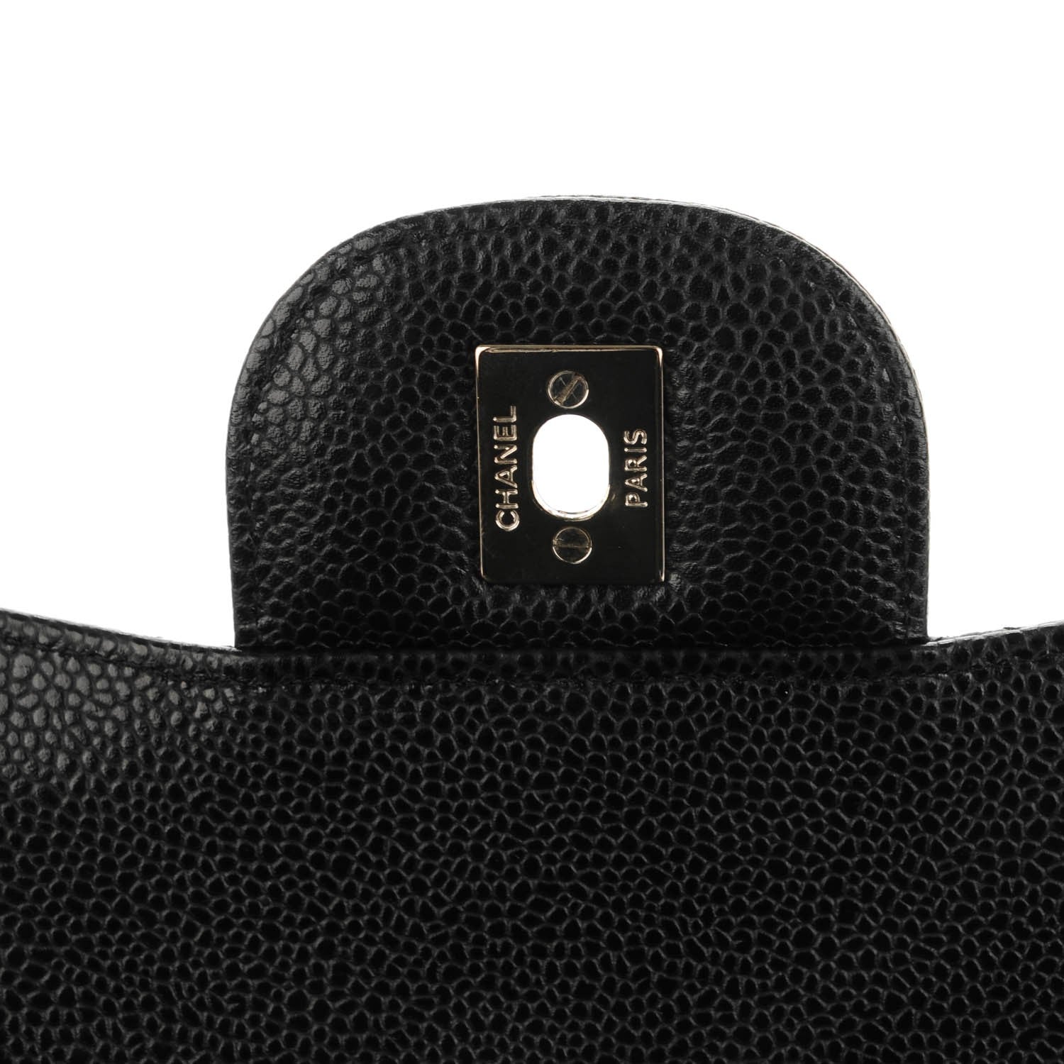 Chanel Caviar Quilted Jumbo Double Flap Black 6 of 8