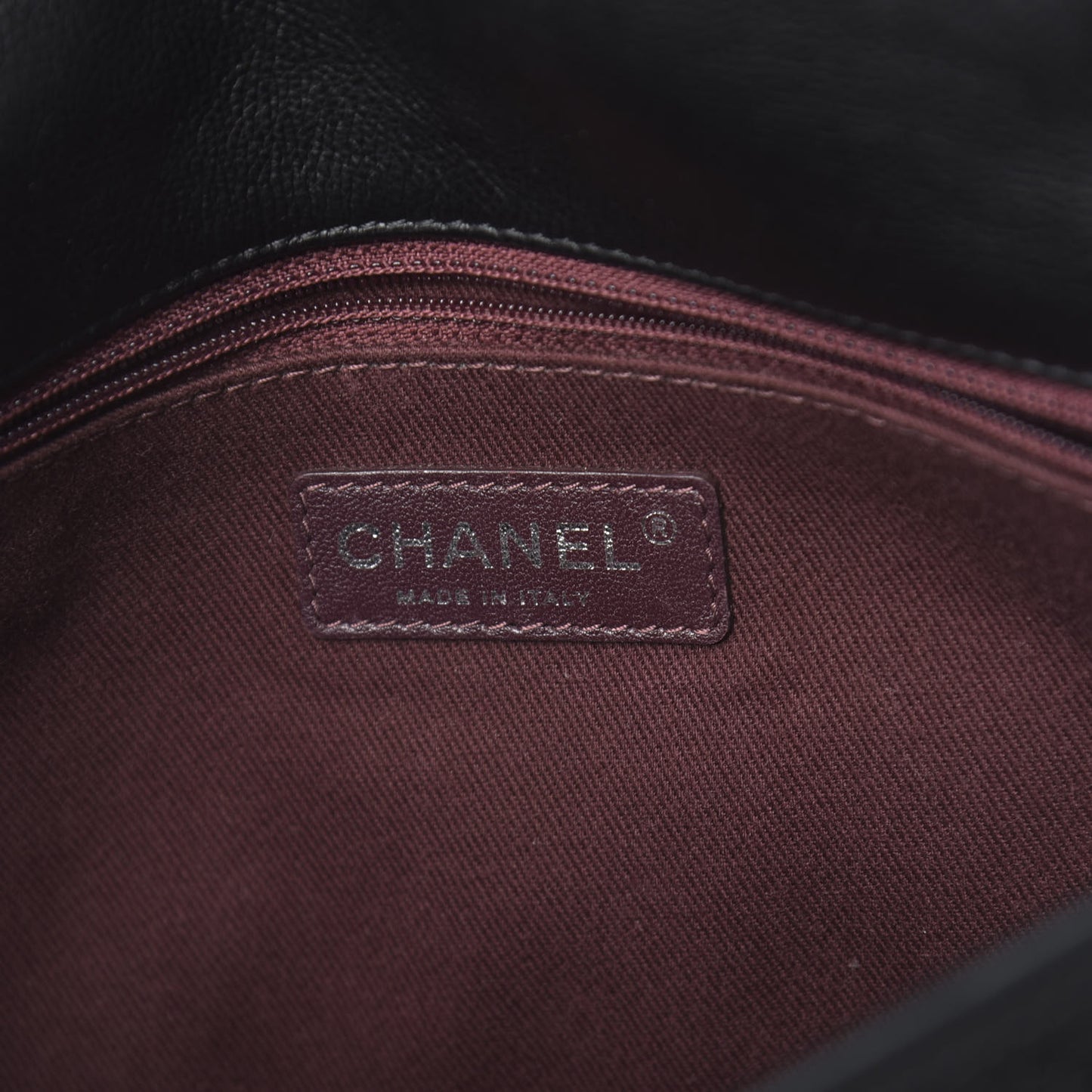 Caviar Quilted Medium French Riviera Flap Black