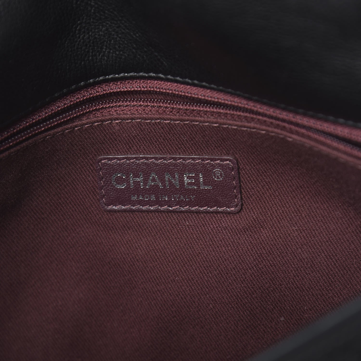 Chanel Caviar Quilted Medium French Riviera Flap Black 6 of 11
