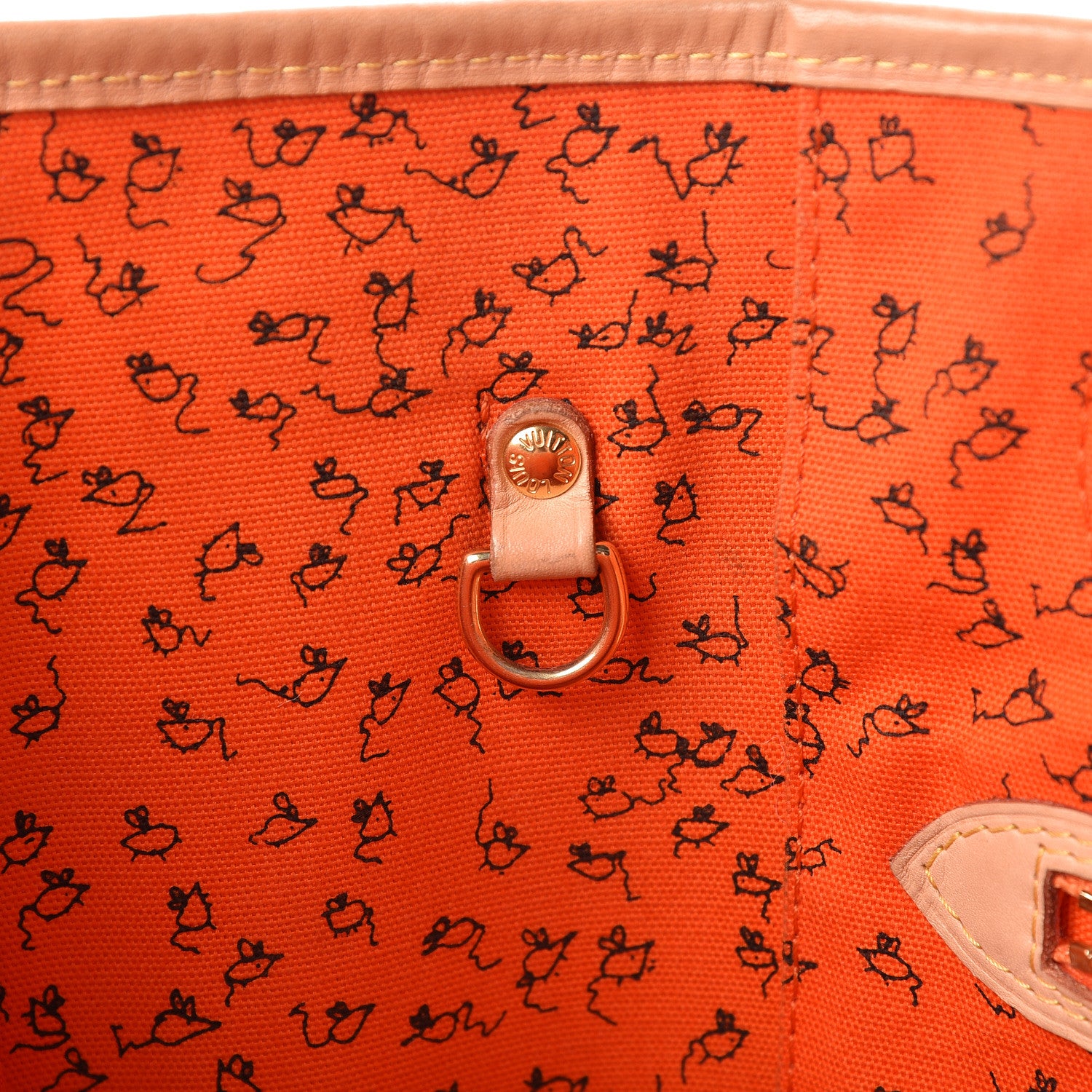Louis Vuitton Catogram Neverfull MM Marron 9 of 15
